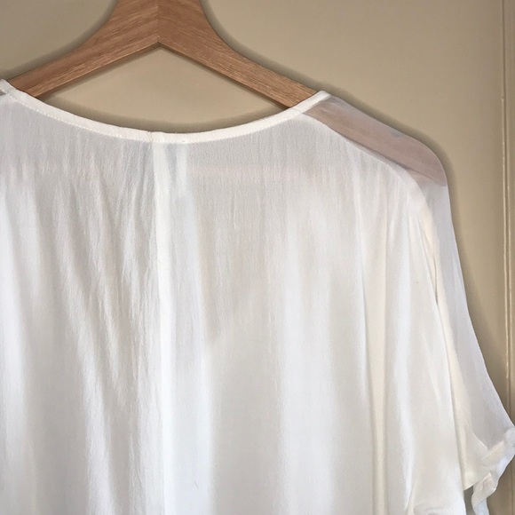 NWT Line & Dot metal accent short sleeve top - Picture 8 of 12